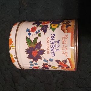 Boston Ginseng Tea Tin